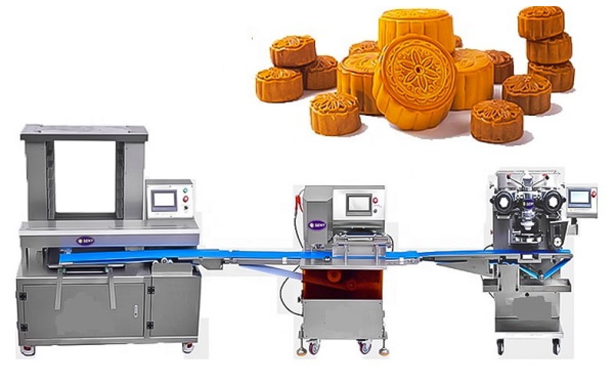 Máy dập khuôn bánh trung thu đẹp