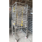 Tủ hấp chín 10 khay (loại xe đẩy vào)