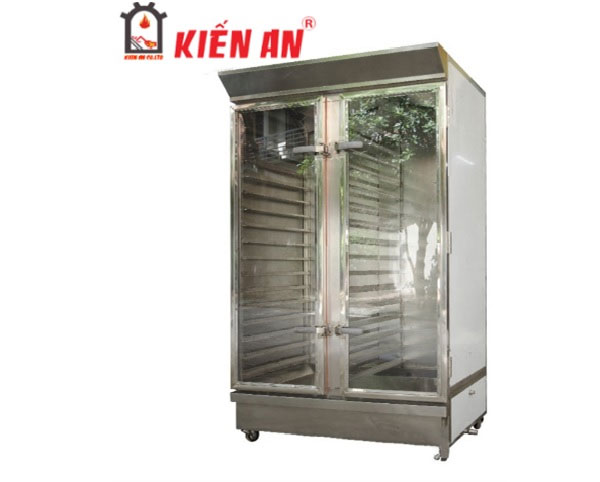 Thiết kế tiện lợi, thông minh của tủ ủ bột 32 khay
