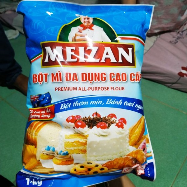 Bột mì da dụng làm bánh