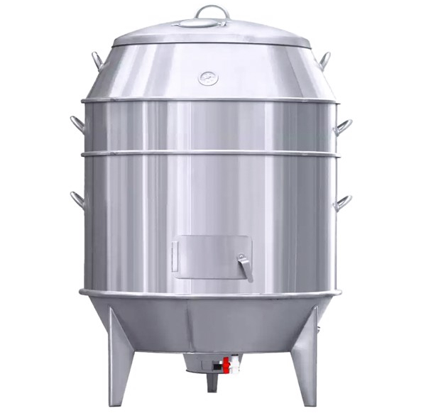 Lò quay vịt inox không có kính