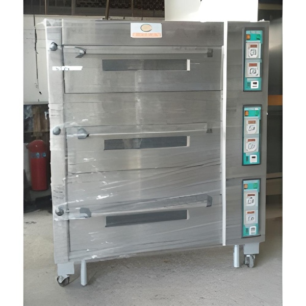 Lò nướng 3 mâm 3 tầng tại Inox Kiến An