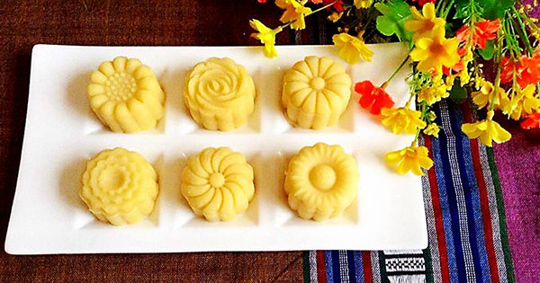 Tạo hình cho bánh đậu xanh phong phú, đa dạng