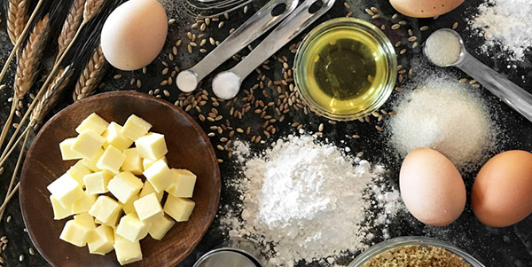 Nguyên liệu cần thiết cho món bánh kem