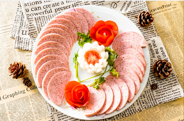 Máy cắt thịt cắt được những loại chả giò, chả bò,...
