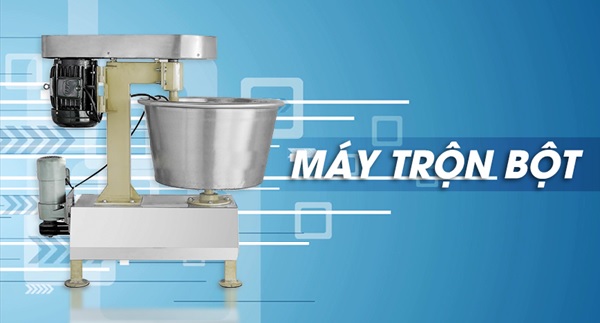 M&aacute;y trộn bột l&agrave; thiết bị quan trọng kh&ocirc;ng thể thiếu trong d&acirc;y chuyền sản xuất b&aacute;nh
